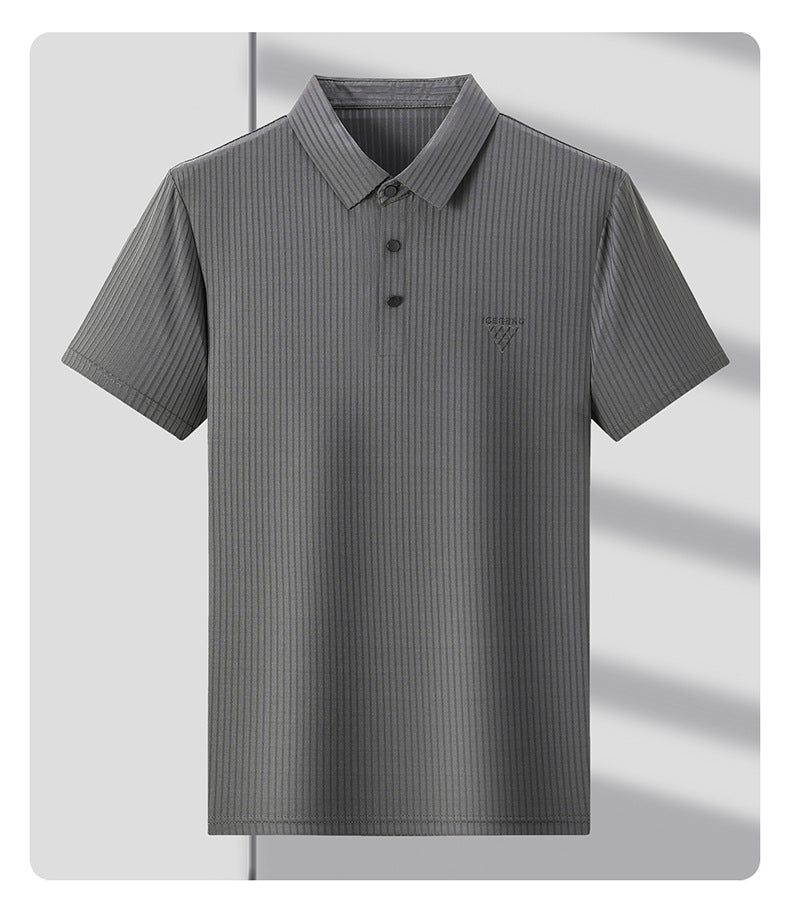 ?Neu für 2023 ? Bügelfrei übergroße Stretch Herren Business Casual kurze Ärmel