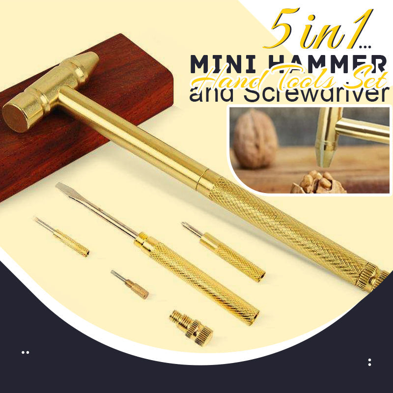 🎁2023-Weihnachten Hot Sale🎁 HALBER PREIS🔥🔥6 in1 Micro Mini Multifunktions-Kupferhammer