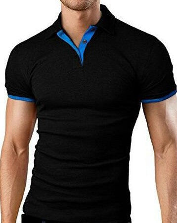 Hochwertiges Herren-Kurzarm-Poloshirt aus Baumwolle