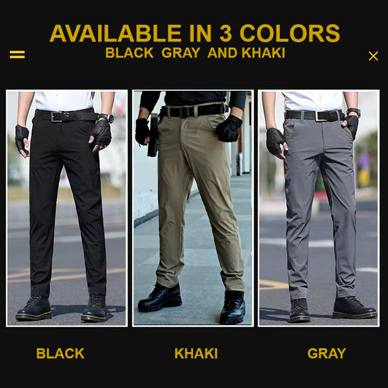 Men\'s High Stretch Slim Fit Tactical Pants(50% OFF)