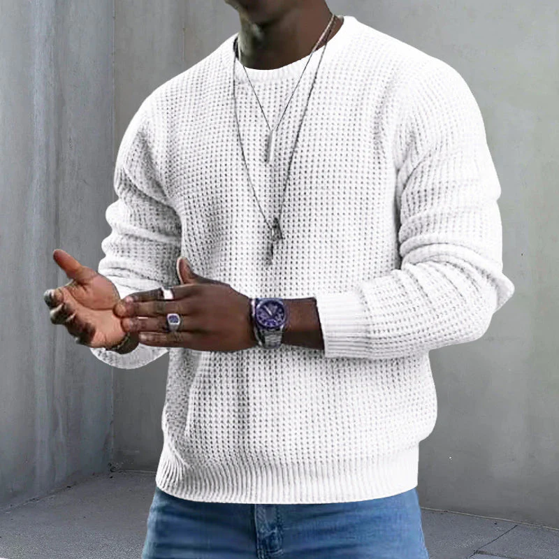 ?Freitagsverkauf schwarz-49%OFF??Pullover mit Rundhalsausschnitt und langen Ärmeln