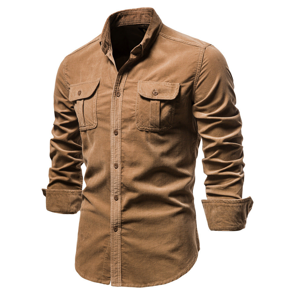 Cord Herren Business-Hemd