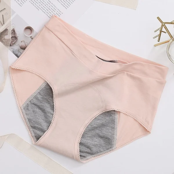 Auslaufsichere Höschen mit hoher Taille -🔥 1 kaufen und 2 gratis erhalten🔥