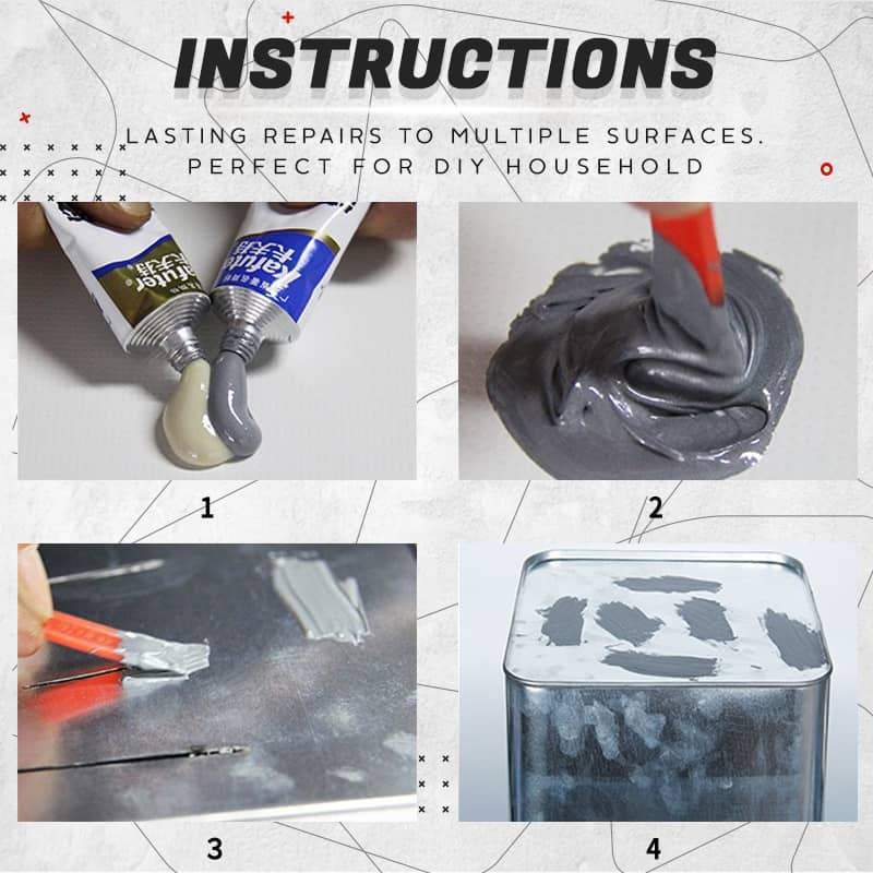 【2 Kaufen, 1 Gratis】Magischer Metallreparaturkleber (A&B)