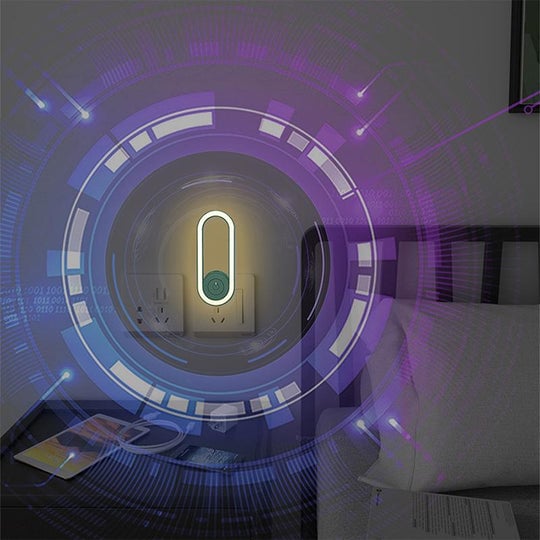 2024 Hot Sale -Frequenzumwandlung Ultraschall-Moskito-Killer mit LED-Schlaflicht