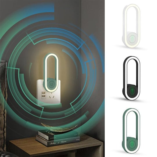 2024 Hot Sale -Frequenzumwandlung Ultraschall-Moskito-Killer mit LED-Schlaflicht