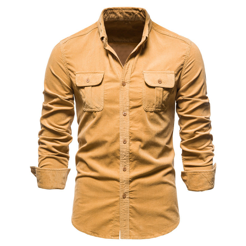Cord Herren Business-Hemd