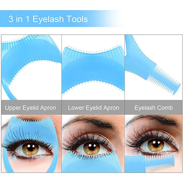 đ„BUY MORE SAVE MOREđ„3in1 Wimpernwerkzeuge Mascara Schild Applikator Schutz