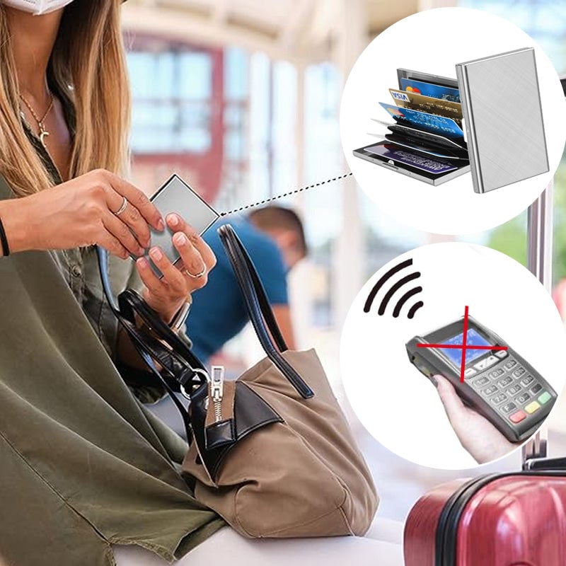 Ideales Geschenk - 💰💵RFID-Kreditkartenhalter