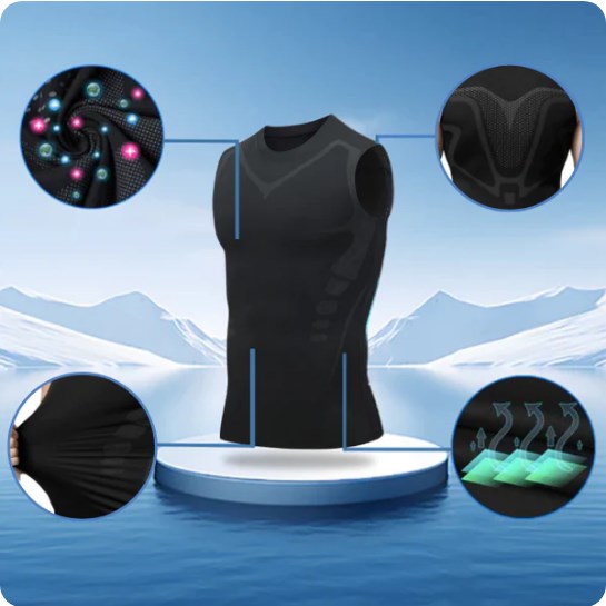 š„Letzter Tag mit 50% Rabatt - Version Ionic Shaping Ƥrmelloses Ƥrmelloses Shirt