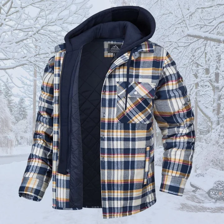 💥Schwarzer Freitag - 50% Rabatt💥Warme Winterjacke für Männer (abnehmbare Mütze) - Kostenloser Versand