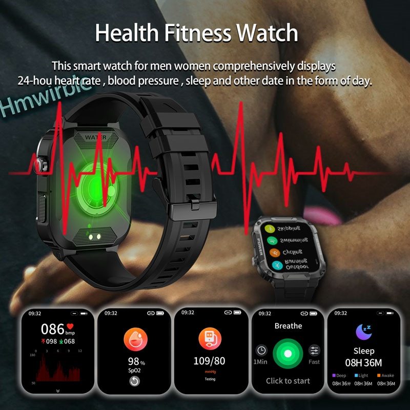 2023 NEUE PERFEKTIONISTISCHE MILITÄR-SMARTWATCH