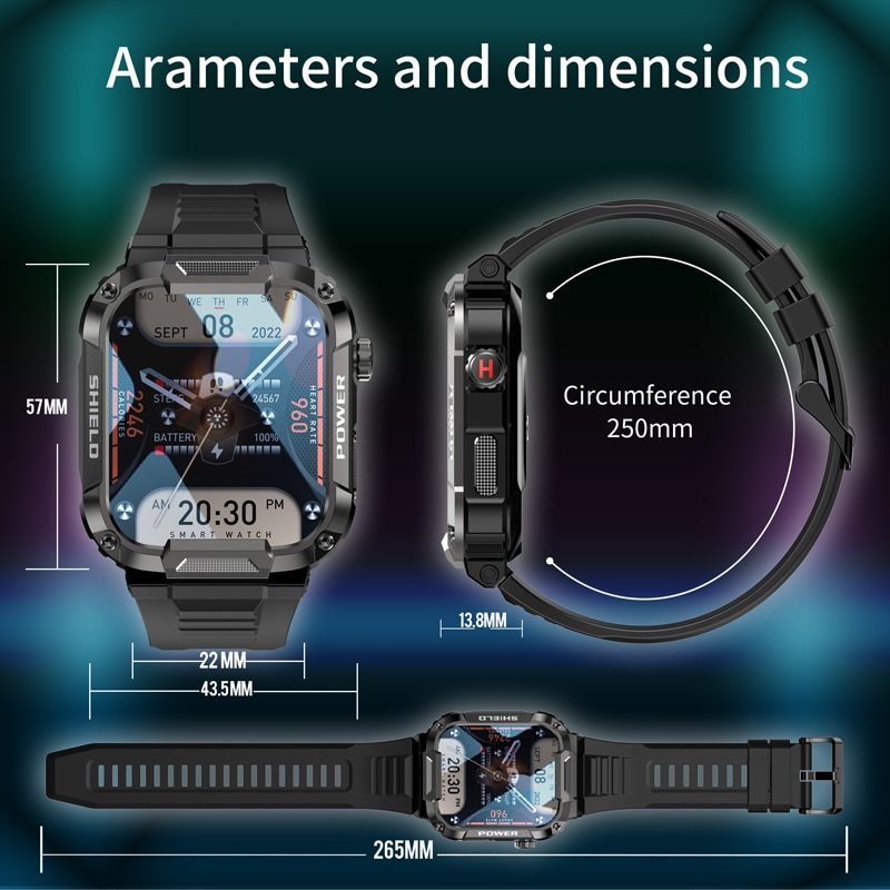 2023 NEUE PERFEKTIONISTISCHE MILITÄR-SMARTWATCH