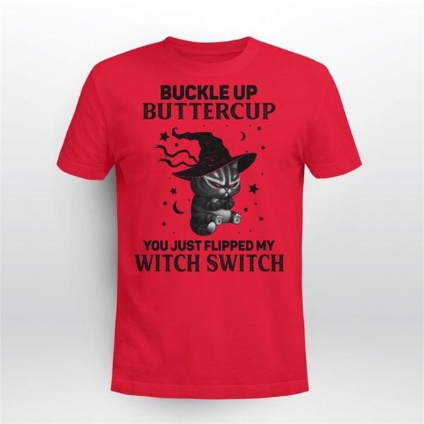 Halloween Katze Kurzarm T-Shirt
