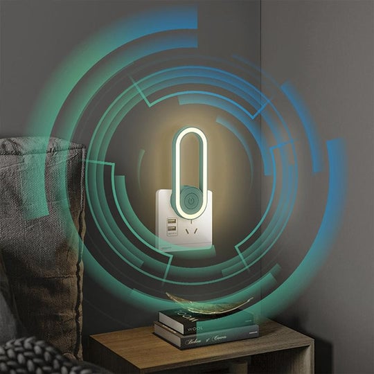 2024 Hot Sale -Frequenzumwandlung Ultraschall-Moskito-Killer mit LED-Schlaflicht