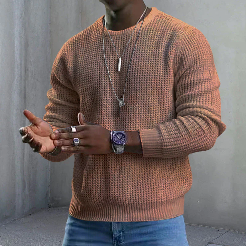 ?Freitagsverkauf schwarz-49%OFF??Pullover mit Rundhalsausschnitt und langen Ärmeln