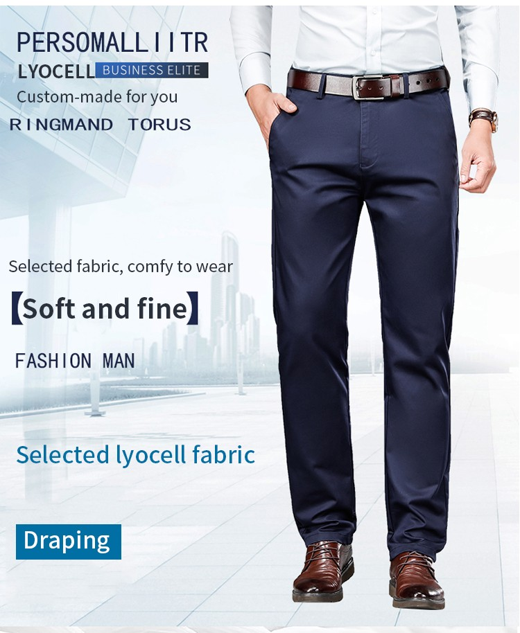 50% RABATT Ice Seide Anzug Hose f¨¹r Mnner