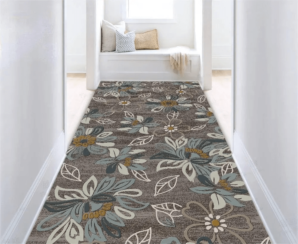 Floral Bodenmatte(3D schneidbare Bodenmatte)
