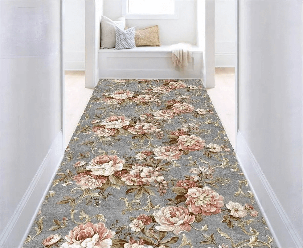 Floral Bodenmatte(3D schneidbare Bodenmatte)