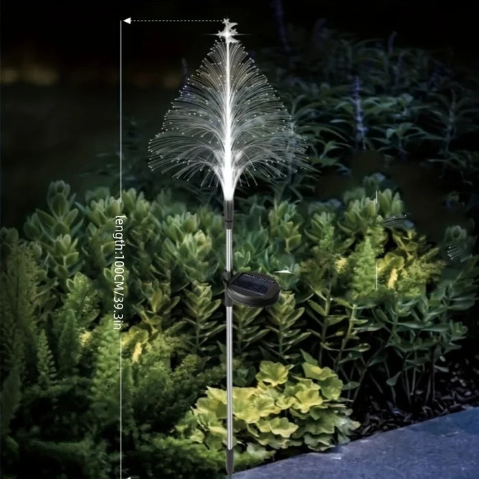 🔥Weihnachtsaktion 49% Rabatt - 🎄7 farbwechselnde Solar-Weihnachtsbäume Lichter🎄