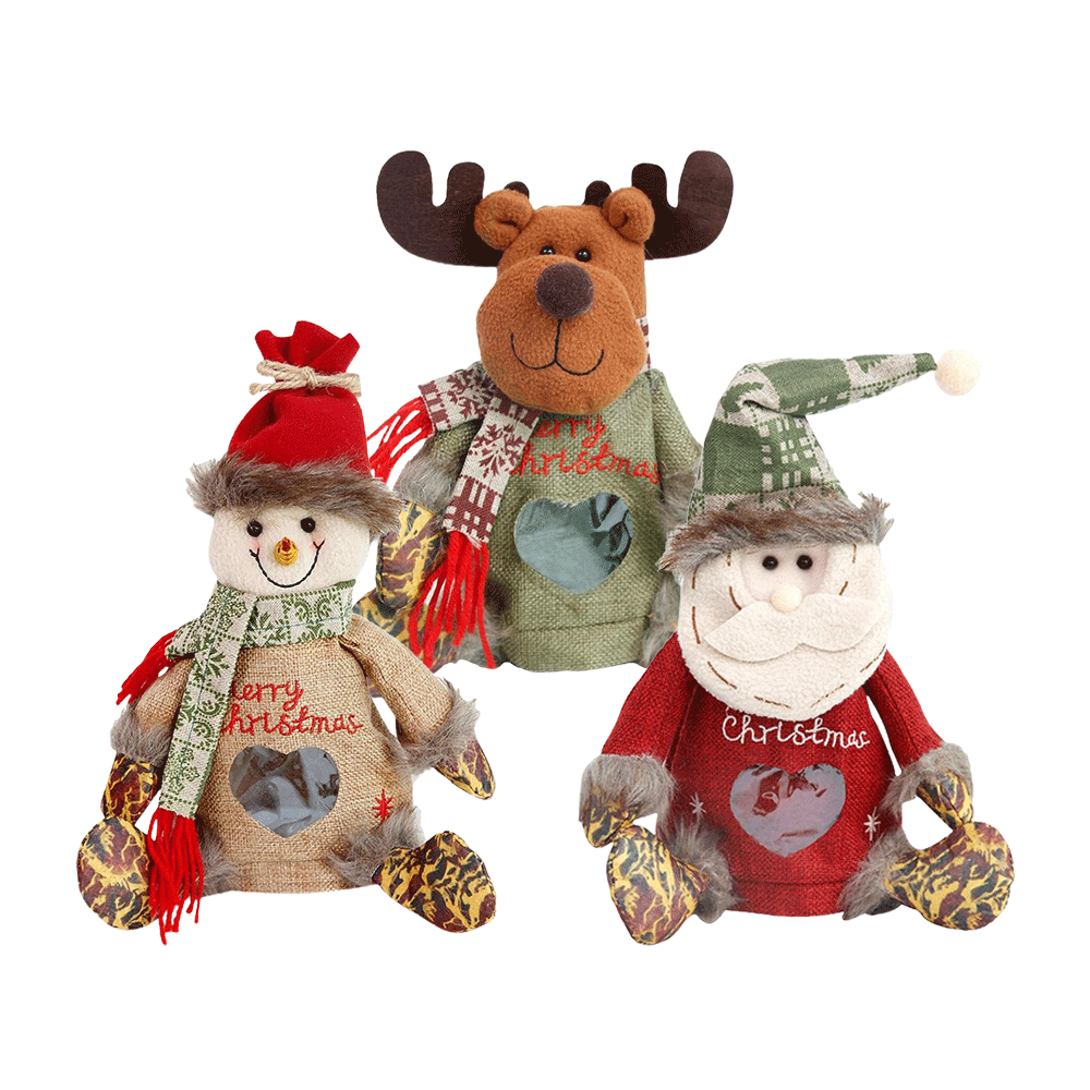 🎅 Weihnachtsverkauf - 50% OFF 🔥 Weihnachtliche Geschenktüten mit Reißverschluss