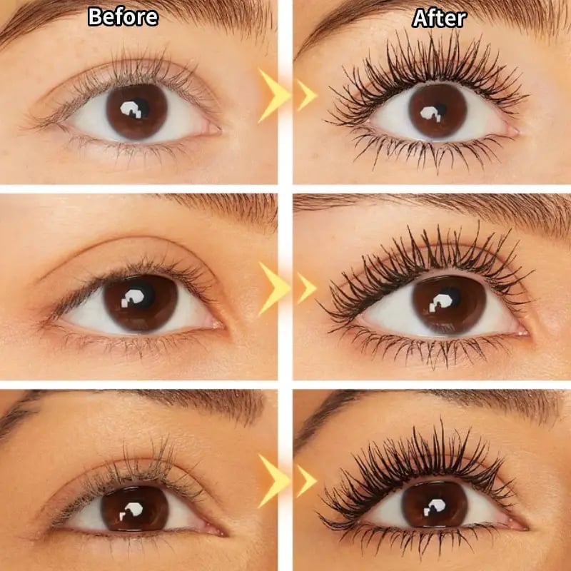 💖Letzter Tag: KAUFEN SIE 1 UND ERHALTEN SIE 2 GRATIS💖Zweifarbige Mascara in Schwarz und Braun für den perfekten Wimpern-Look