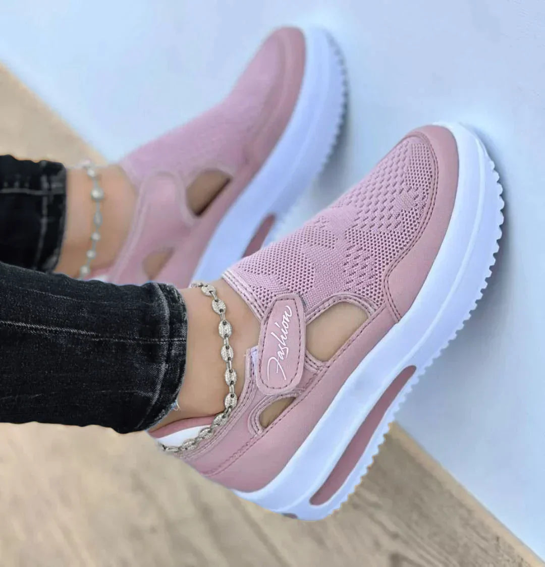 ✨Orthopädische Freizeitschuhe für Damen mit runder Spitze und dicker Sohle