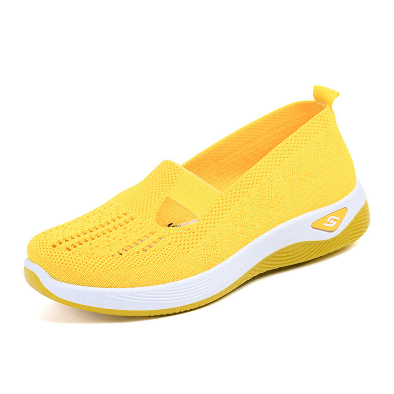 🔥Damenschuhe, bequeme, atmungsaktive, rutschfeste orthopädische Wanderschuhe für Menschen mittleren Alters und ältere Menschen