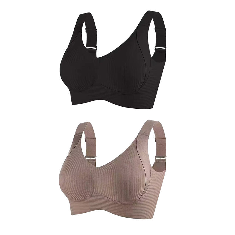 🎁Kaufen 2 Holen Sie sich 1 kostenlos💕Gerippter Push-up-BH für Frauen, verstellbar, kabellos💃
