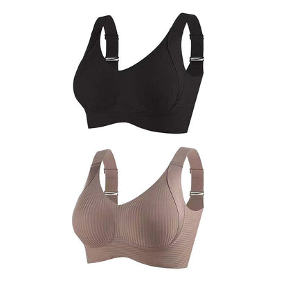 🎁Kaufen 2 Holen Sie sich 1 kostenlos💕Gerippter Push-up-BH für Frauen, verstellbar, kabellos💃