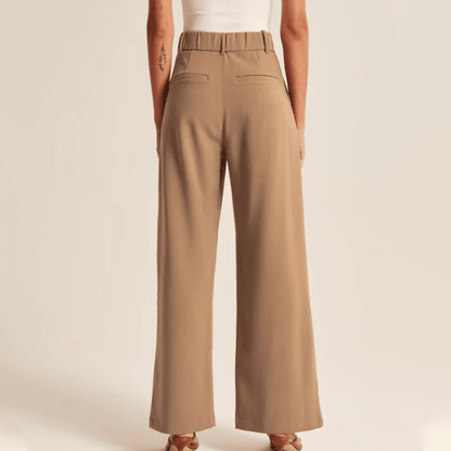 ✨🔥Die mühelos taillierte Hose mit weitem Bein💞