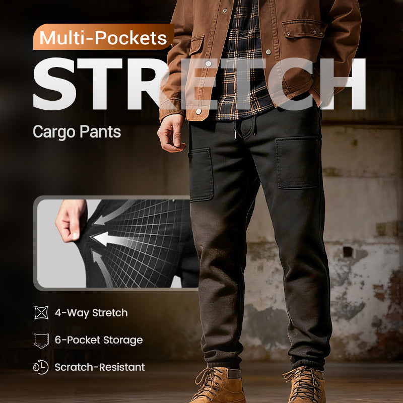 🔥MultiPants – Strapazierfähige Cargohose mit hohem Stretchanteil und vielen Taschen.