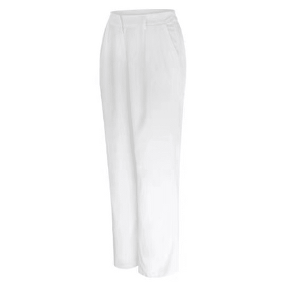 ✨🔥Die mühelos taillierte Hose mit weitem Bein💞