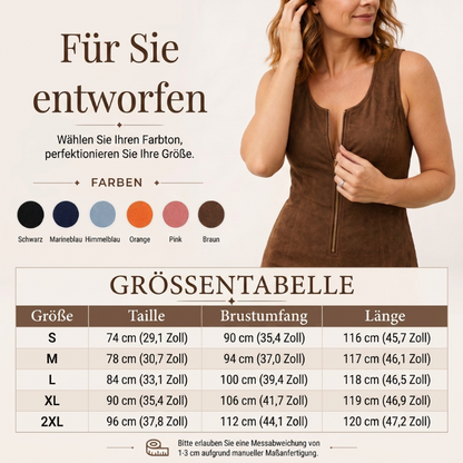 📢📢 Alle tragen es – noch nicht? Jetzt 50%!🌺Retro Western Fransen Ärmelloses Slim-Kleid