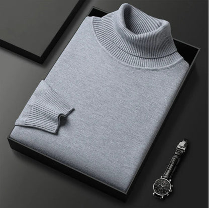 🧶 50% RABATT HEISSER VERKÄUF! ✨ Premium Kaschmirpulli Herren Einfarbig - Weiches Wohlfühlgarn mit Moderner Passform für Business & Freizeit 👔🎯