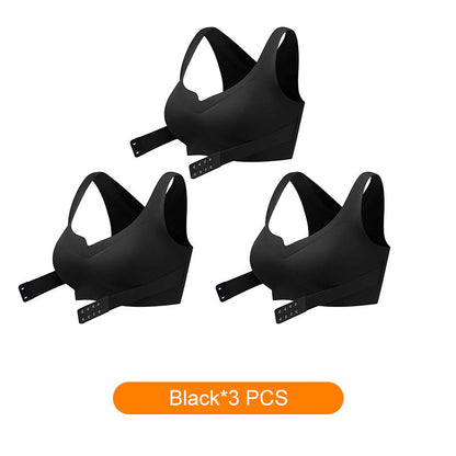 💕Cozy Seamless Push Up BH med främre stängning för kvinnor🎁