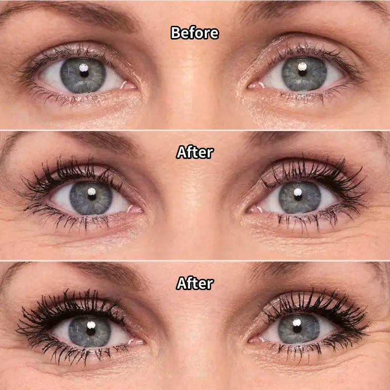 💖Letzter Tag: KAUFEN SIE 1 UND ERHALTEN SIE 2 GRATIS💖Zweifarbige Mascara in Schwarz und Braun für den perfekten Wimpern-Look