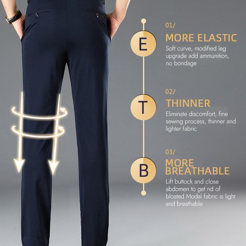 🔥Frühling 2025 Neuankömmlinge - 🔥49% Rabatt👔TimelessFlex - Herrenhose mit geradem Bein und hohem Stretchanteil👖