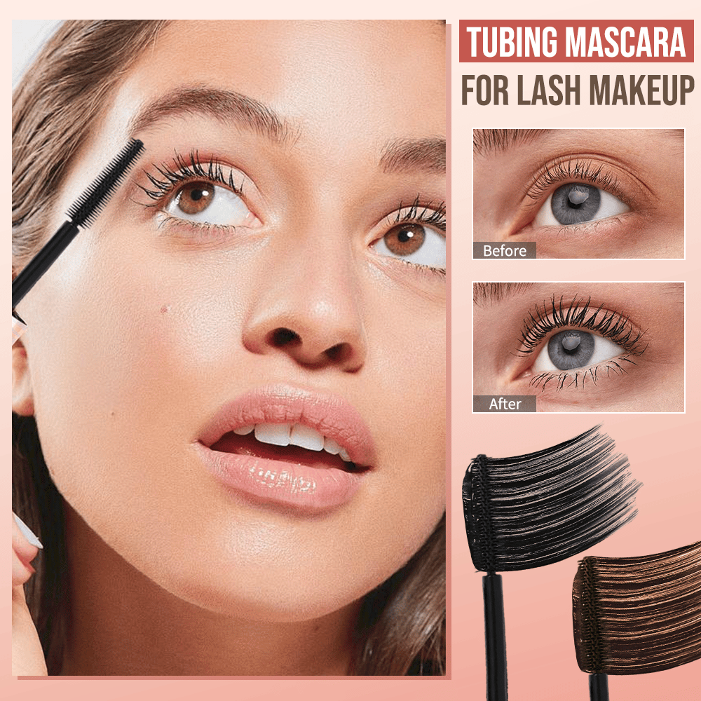 💖Letzter Tag: KAUFEN SIE 1 UND ERHALTEN SIE 2 GRATIS💖Zweifarbige Mascara in Schwarz und Braun für den perfekten Wimpern-Look