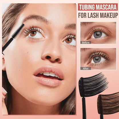 💖Letzter Tag: KAUFEN SIE 1 UND ERHALTEN SIE 2 GRATIS💖Zweifarbige Mascara in Schwarz und Braun für den perfekten Wimpern-Look