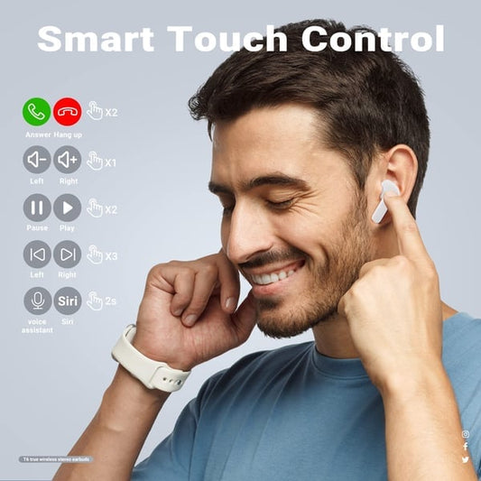 🔥Letzter Tag für 60% Rabatt - Bluetooth-Kopfhörer mit ENC-Geräuschunterdrückung