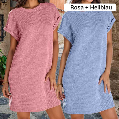 Locker geschnittenes Damenkleid mit Taschen