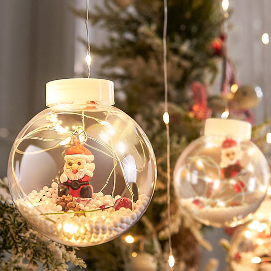 🎄Weihnachten Led Wishing Ball String Lichterketten Dekorationen