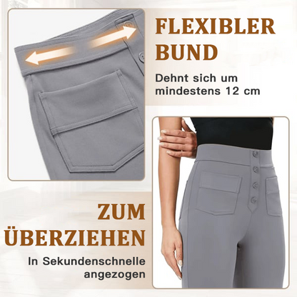 🔥Heiss💷Bester Preis🔥Damen Freizeit Hohe Taille Stretchhosen