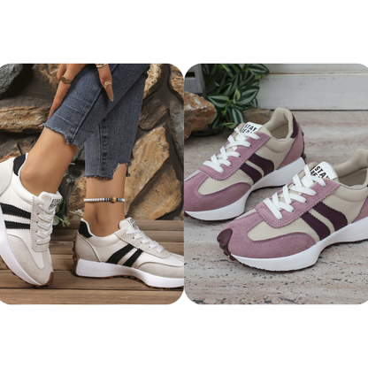 Damen-Freizeitschuhe, rutschfest, klobige Sneakers