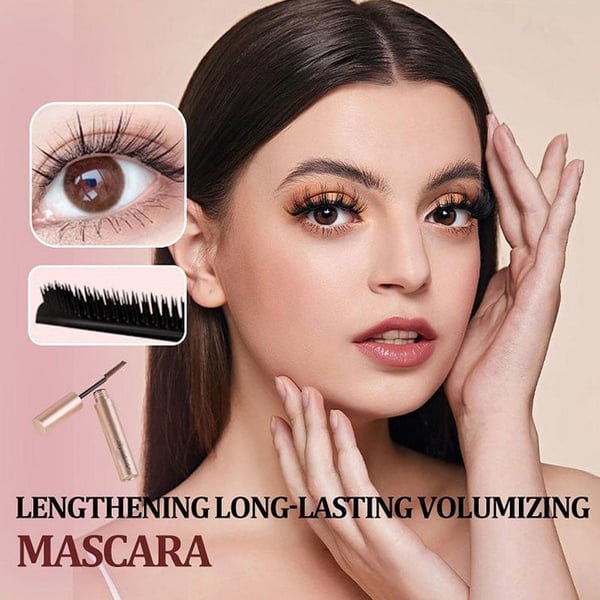 💖Letzter Tag: KAUFEN SIE 1 UND ERHALTEN SIE 2 GRATIS💖Zweifarbige Mascara in Schwarz und Braun für den perfekten Wimpern-Look