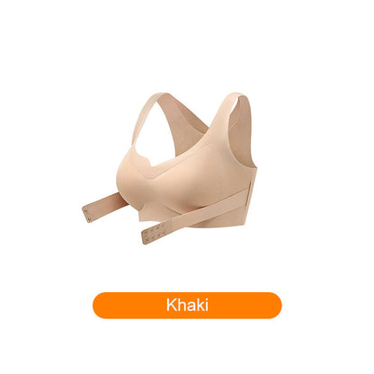 💕Cozy Seamless Push Up BH med främre stängning för kvinnor🎁