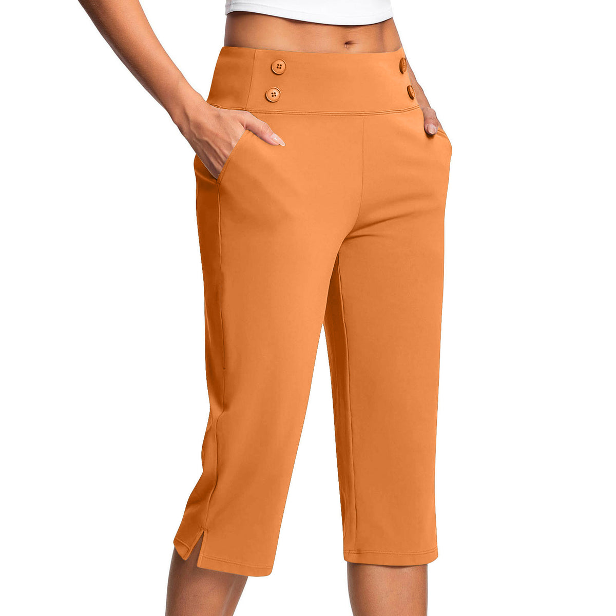 Elegante Yoga-Hose mit figurformendem Effekt
