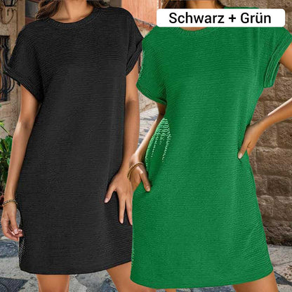 Locker geschnittenes Damenkleid mit Taschen