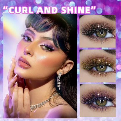 🔥💎KAUFEN SIE 1, BEKOMMEN SIE 1 GRATIS🌟 Wasserfeste Diamant-Glitzer-Mascara – langanhaltender Schwung, funkelnder Glanz, für bezaubernde Augen!